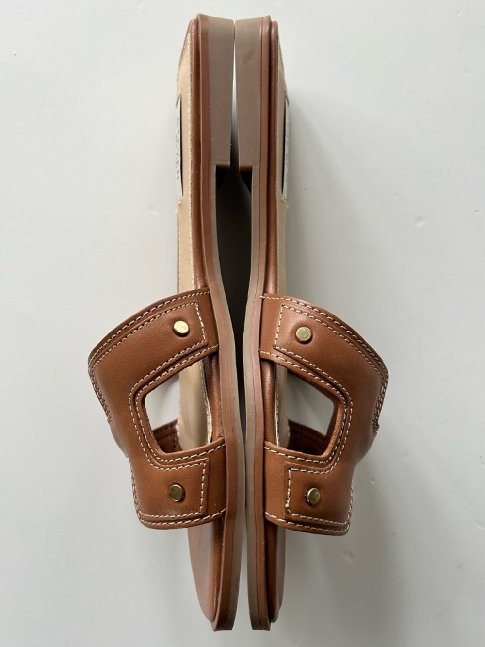 STEVEN New York By Steve Madden Harlien Slide Sandal, Cognac 8 NEW - Picture 7 of 10